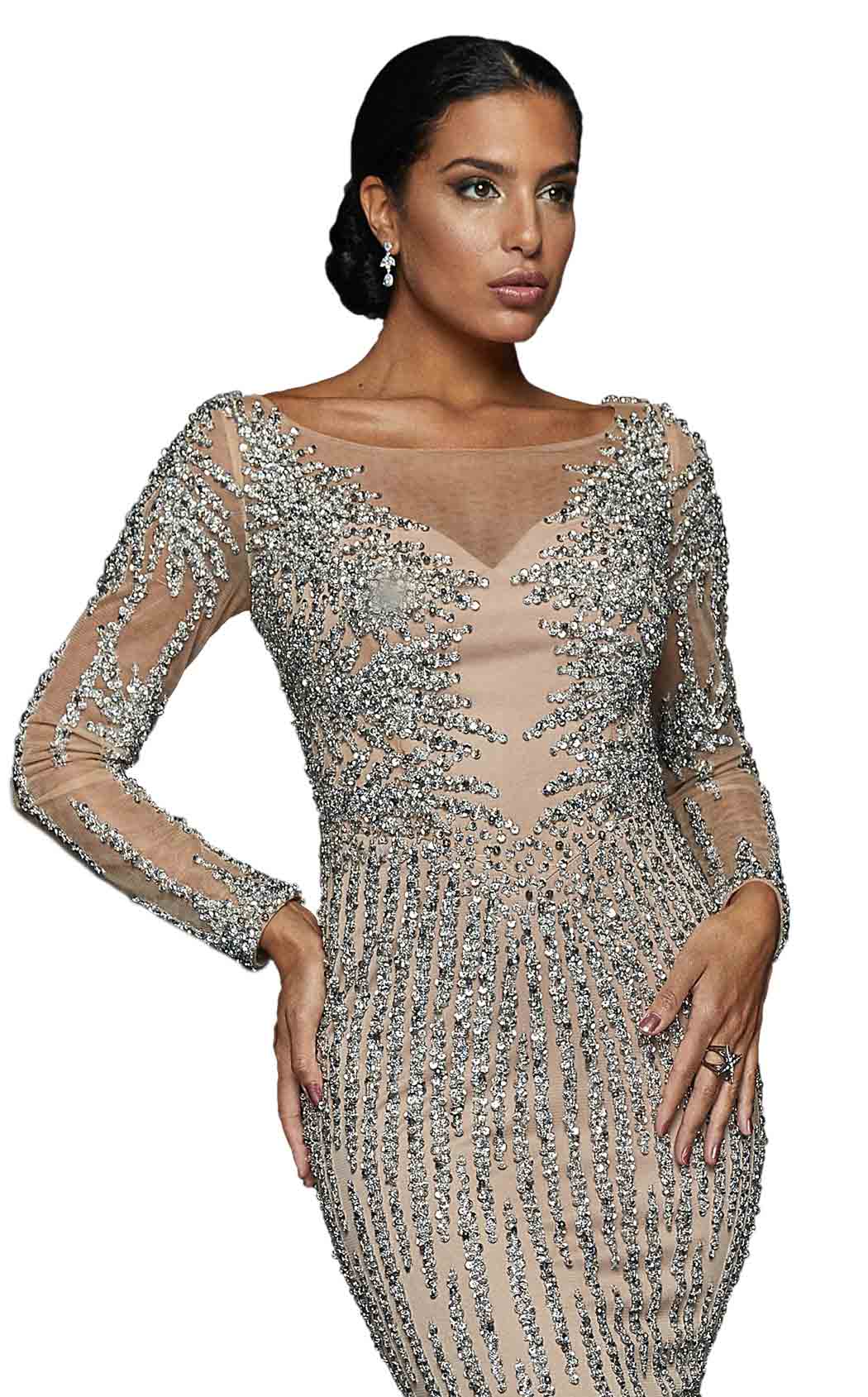 Terani 1921GL0612 Dress - Image 2