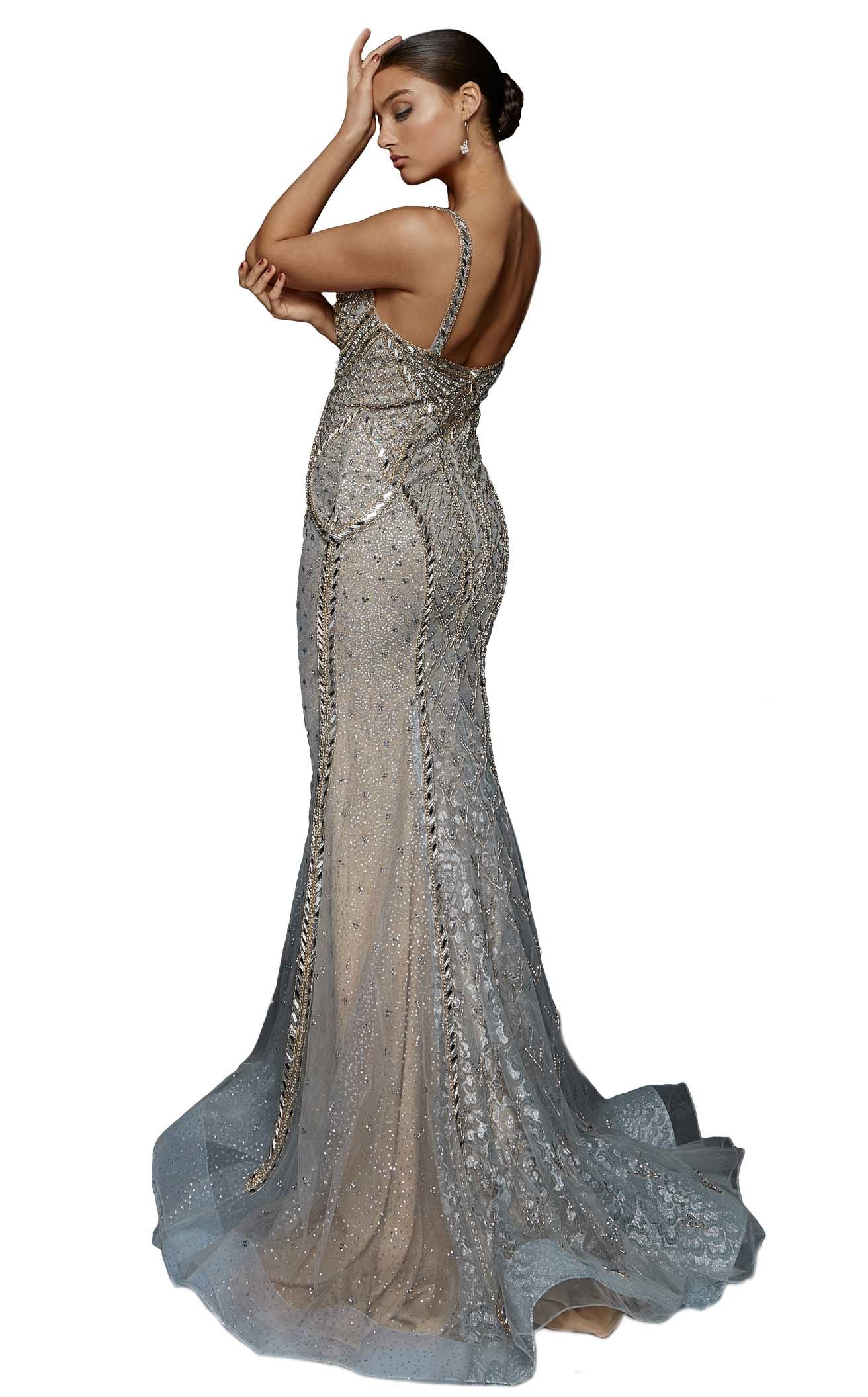 Terani 1921GL0621 Dress - Image 3