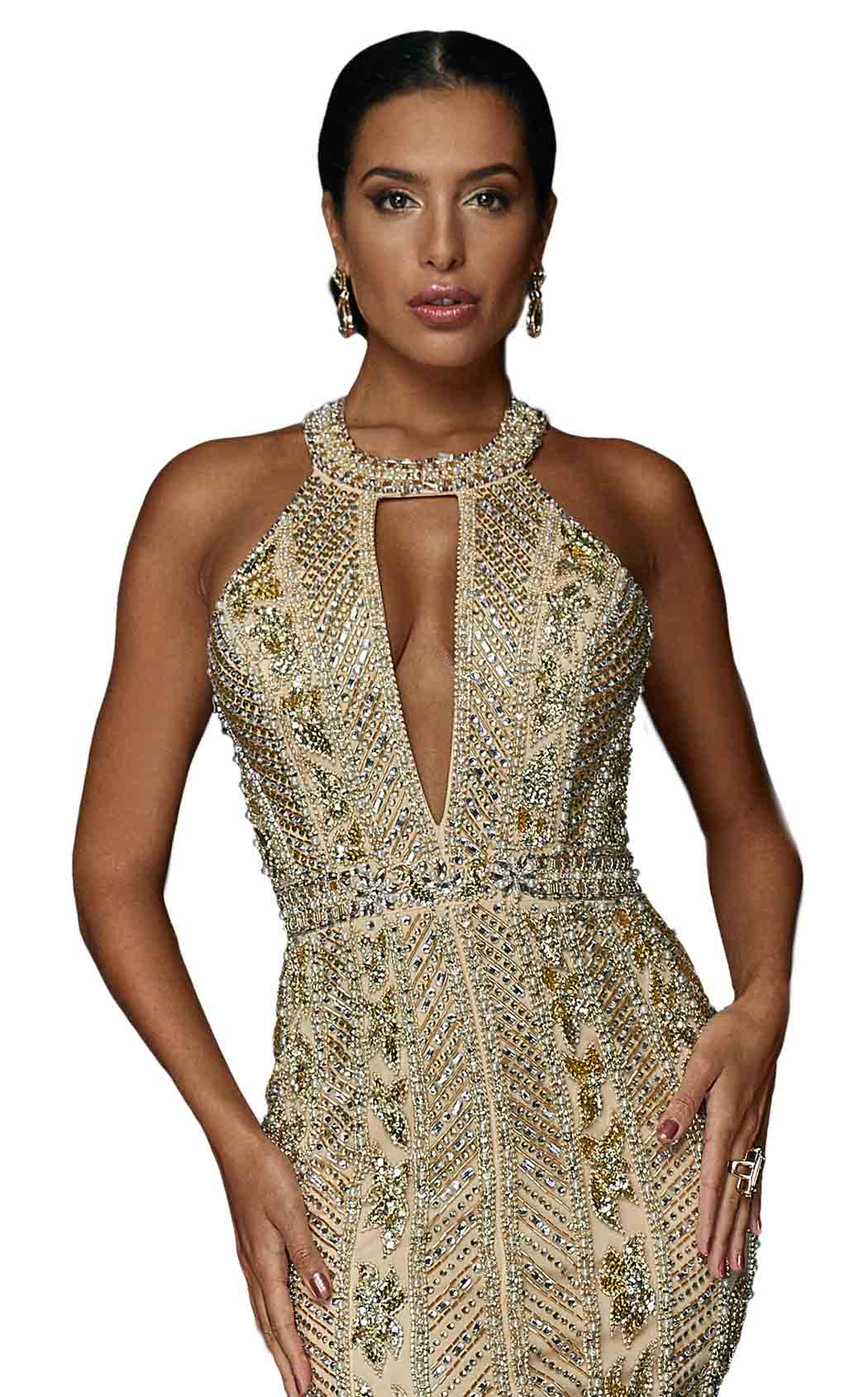 Terani 1921GL0626 Dress - Image 2