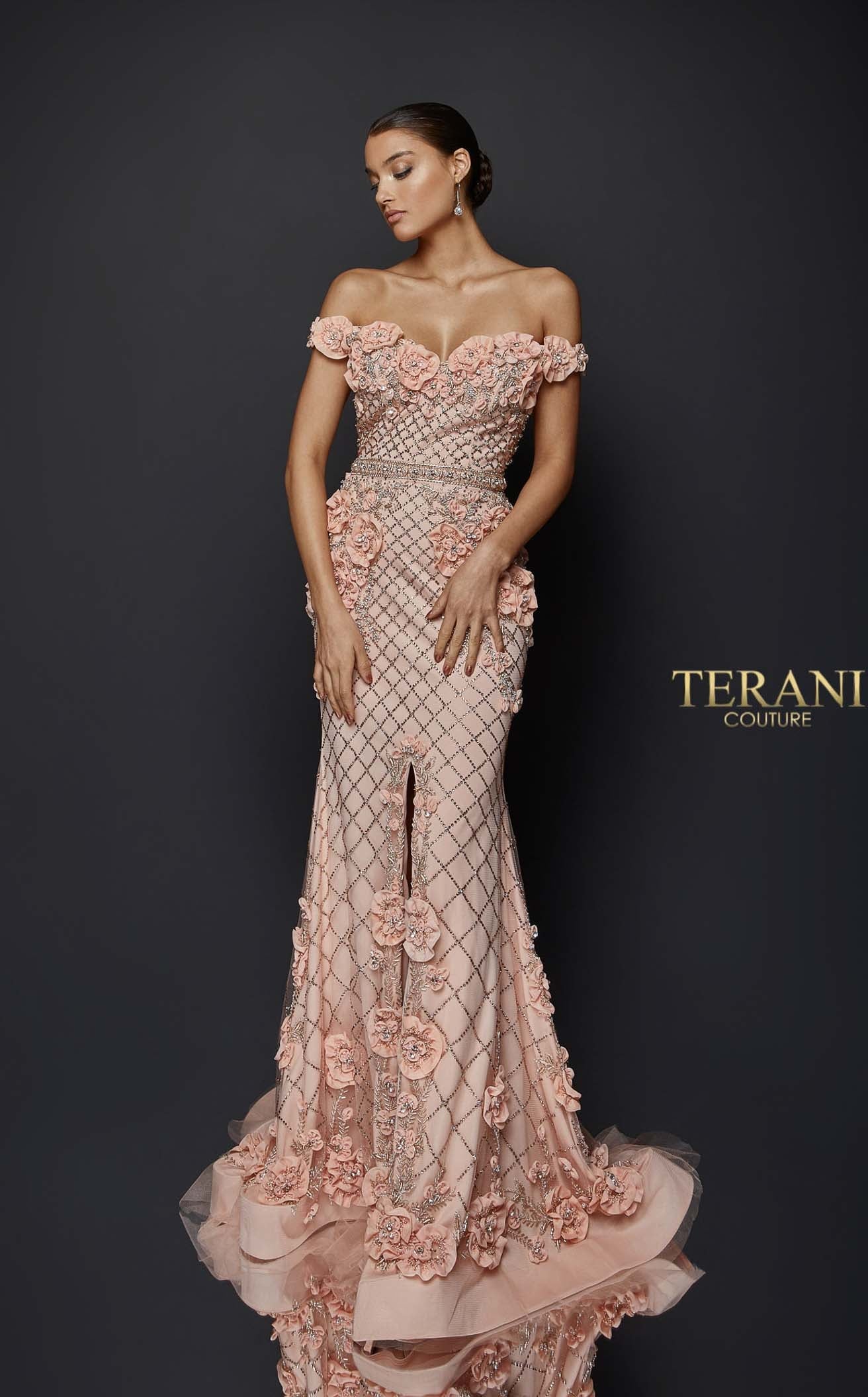 Terani 1922GL0682 Dress - Image 3