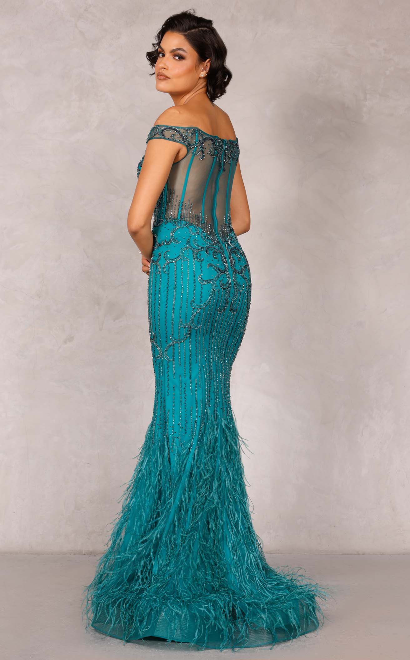 Terani 2214GL0113 Dress - Image 2