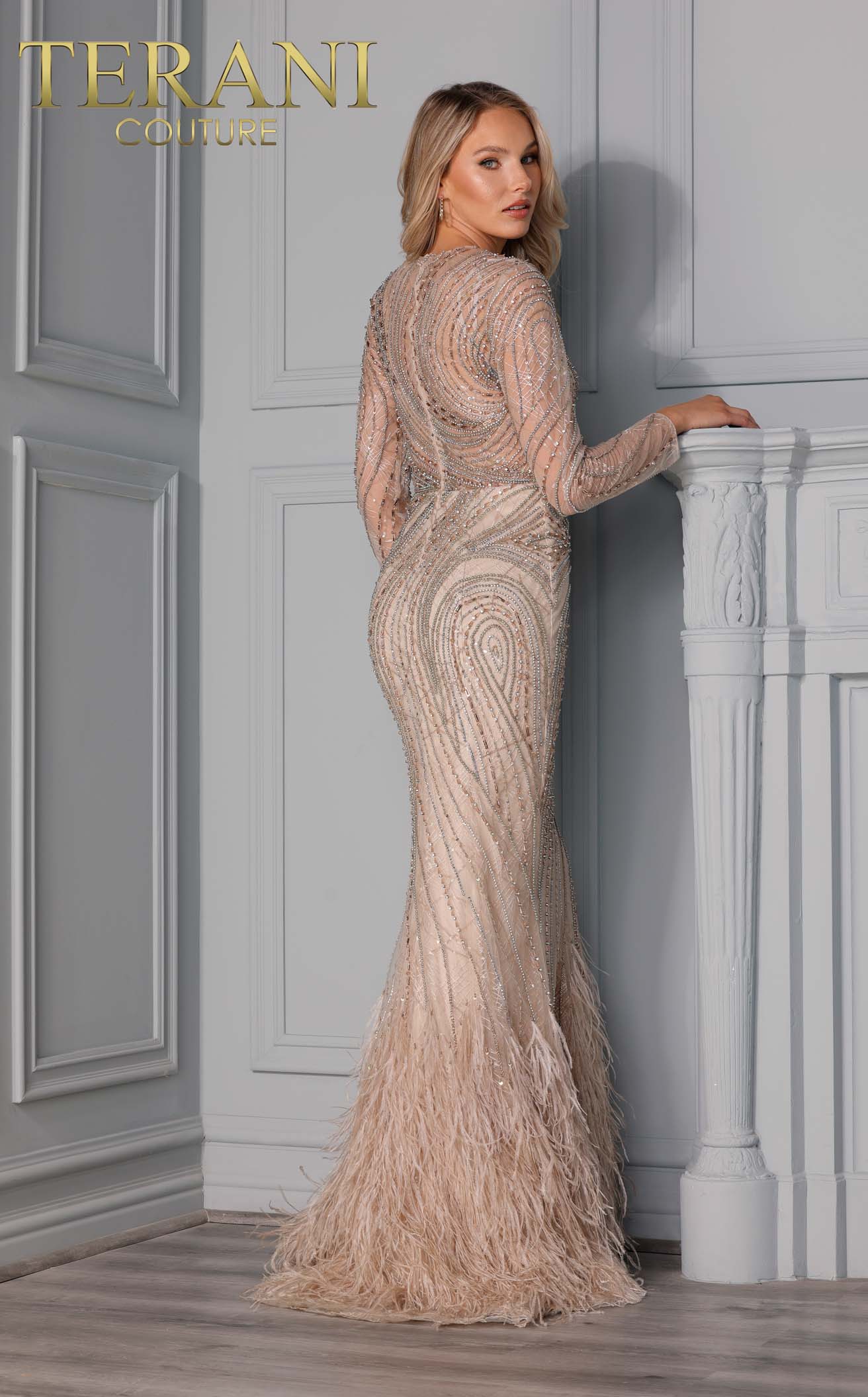 Terani 2215GL0107 Dress - Image 2