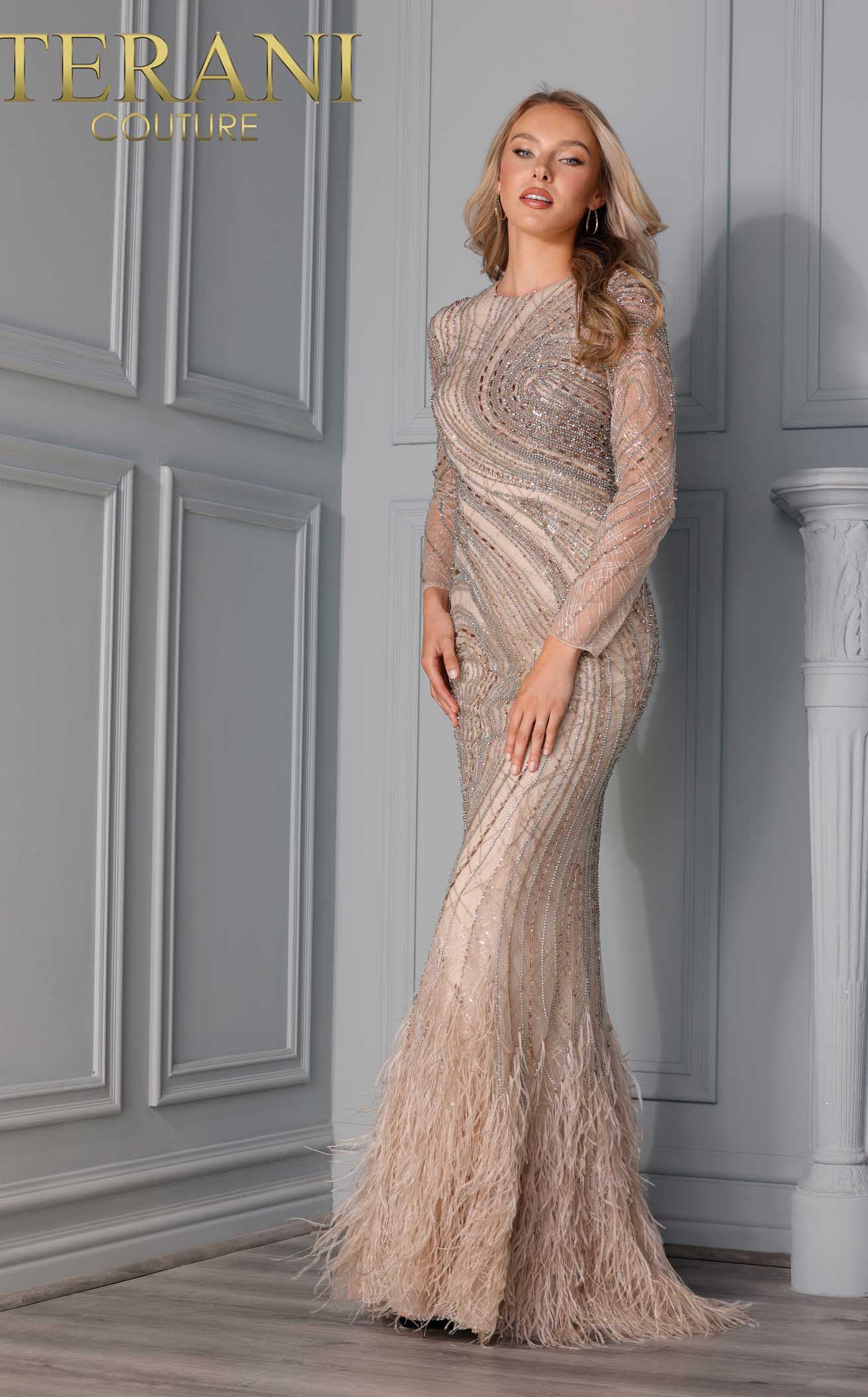 Terani 2215GL0107 Dress - Image 3