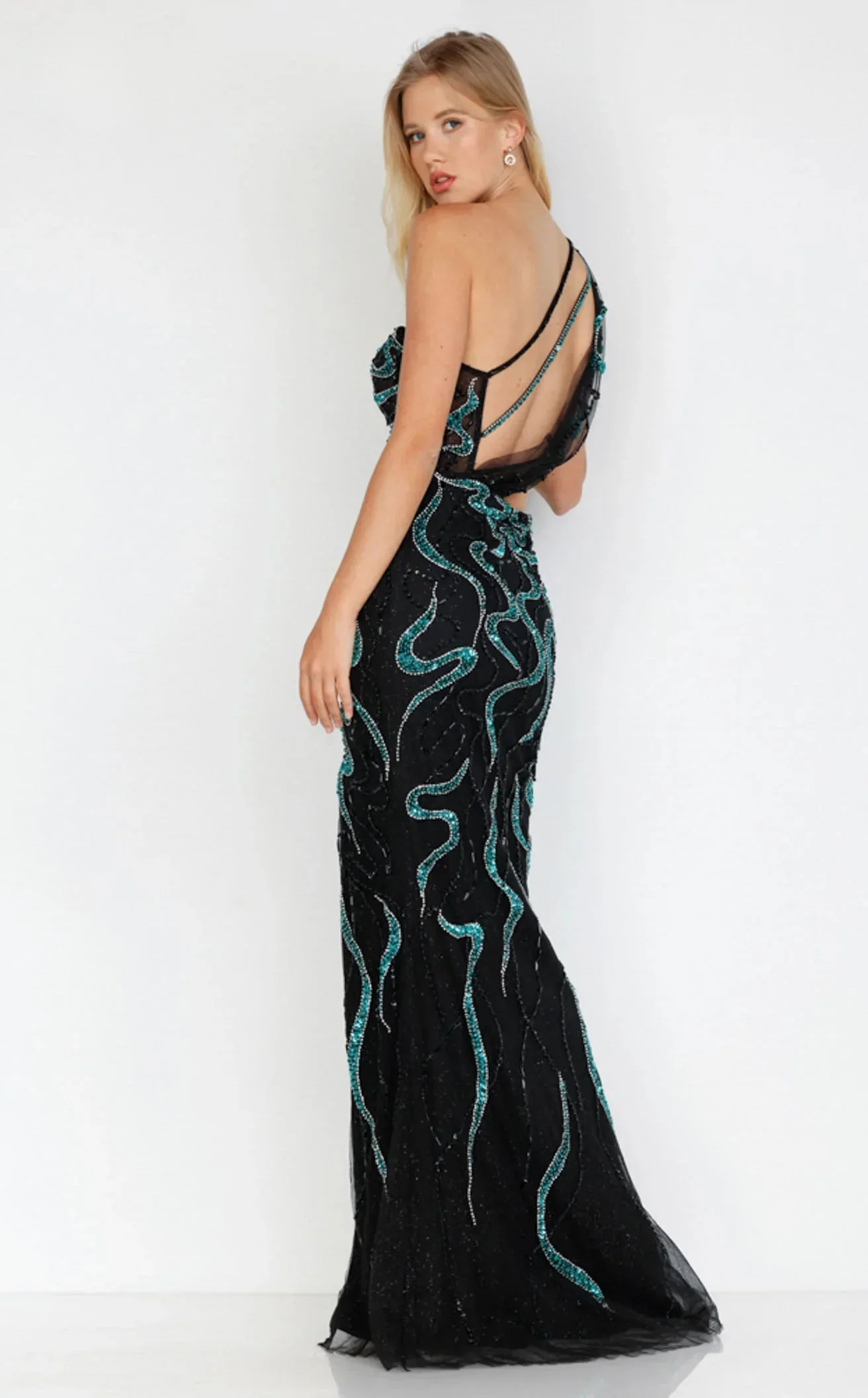 Terani 231GL0399 Dress - Image 2