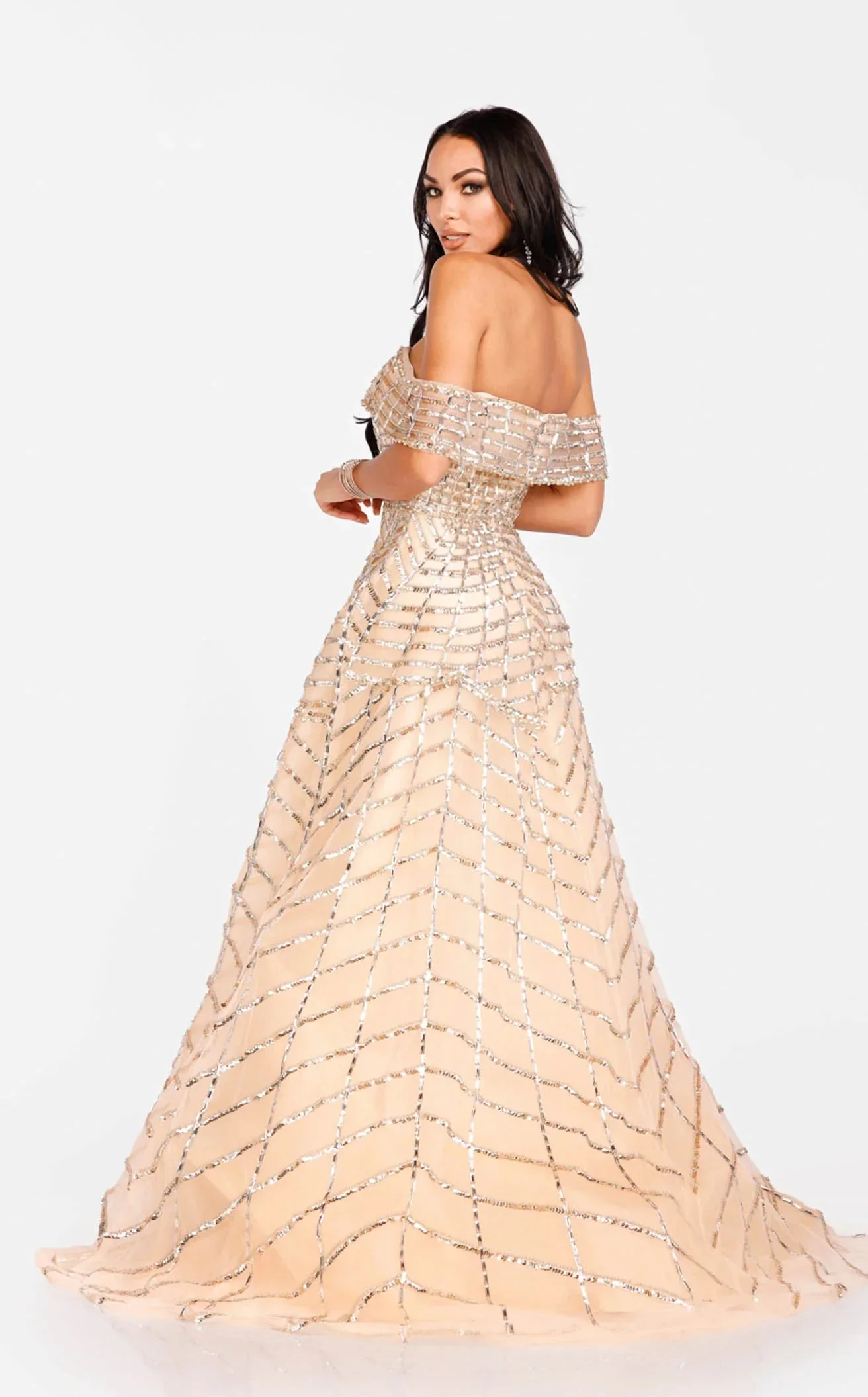Terani 231GL0400 Dress - Image 3