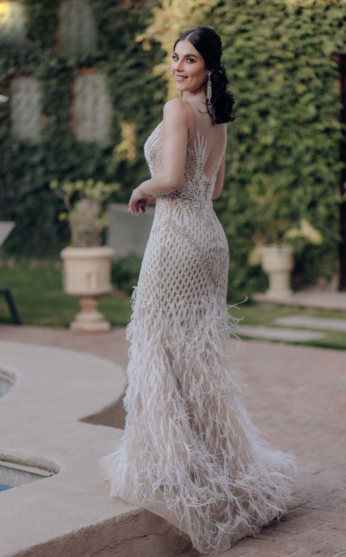 Terani 232GL1436 Dress - Image 4