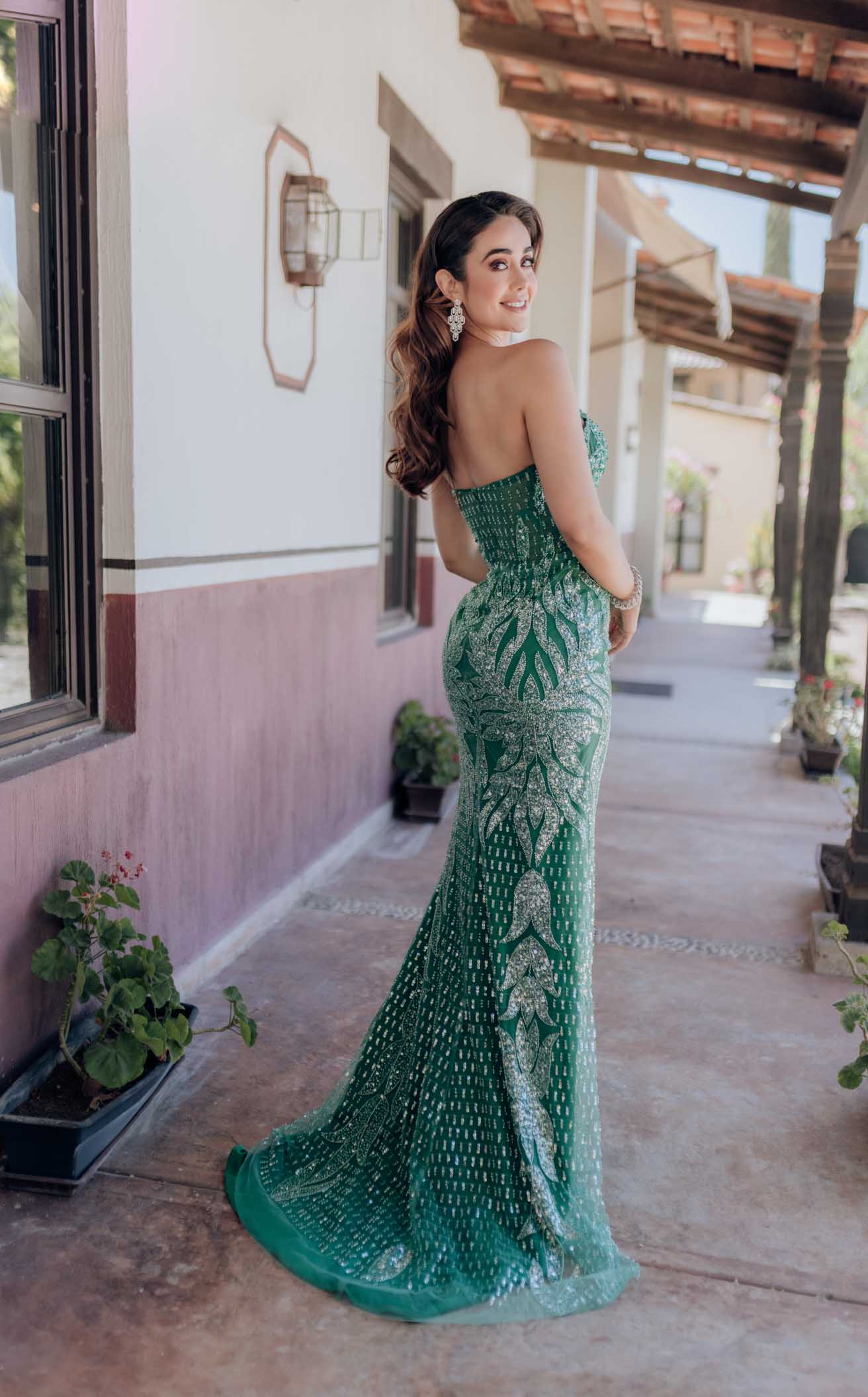 Terani 232GL1442 Dress - Image 9