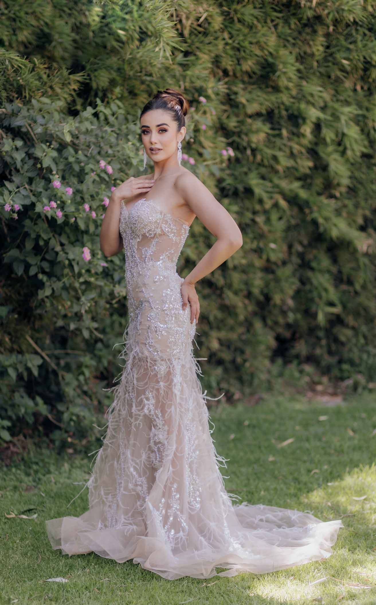 Terani 232GL1444 Dress - Image 2