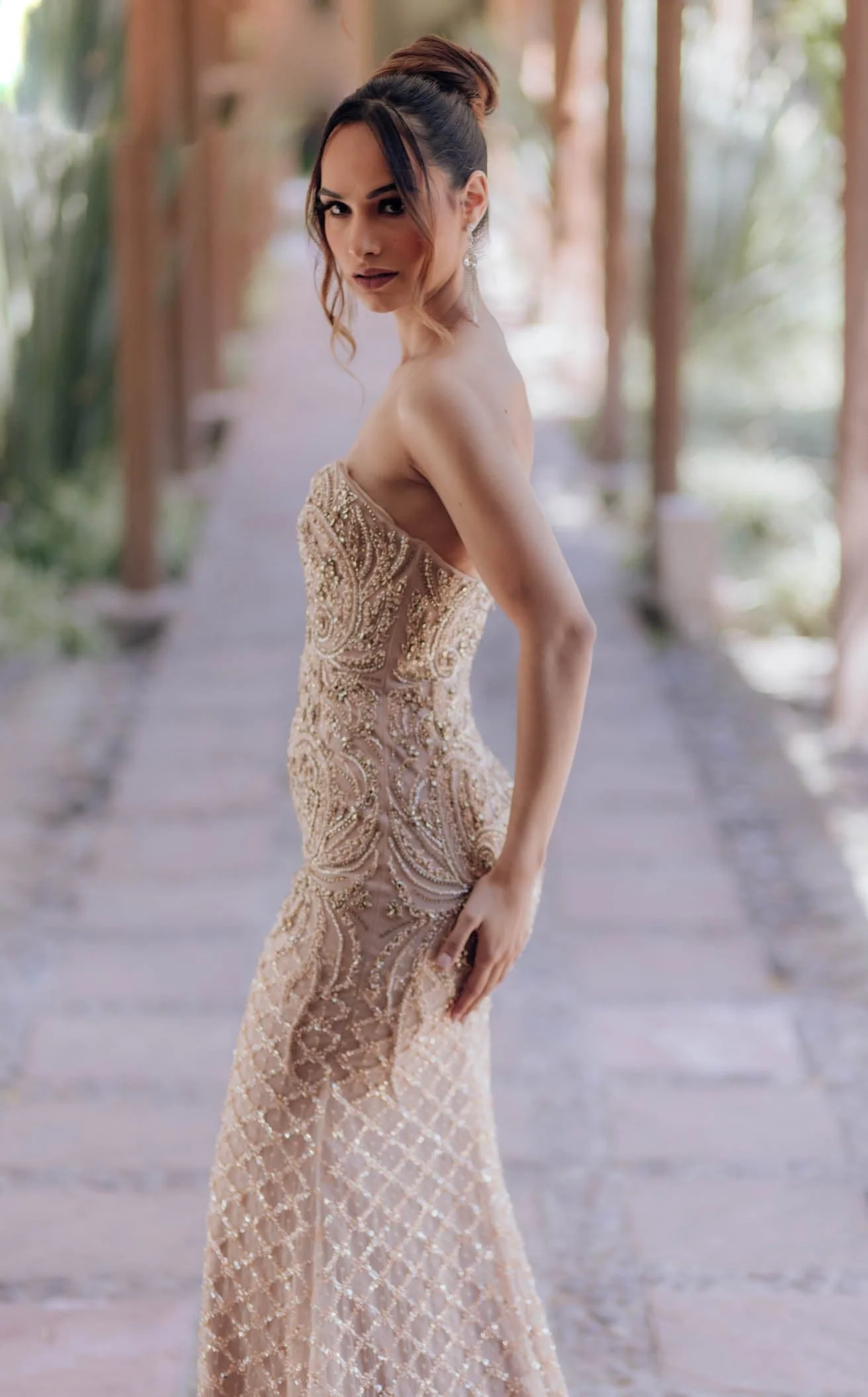 Terani 232GL1476 Dress - Image 3