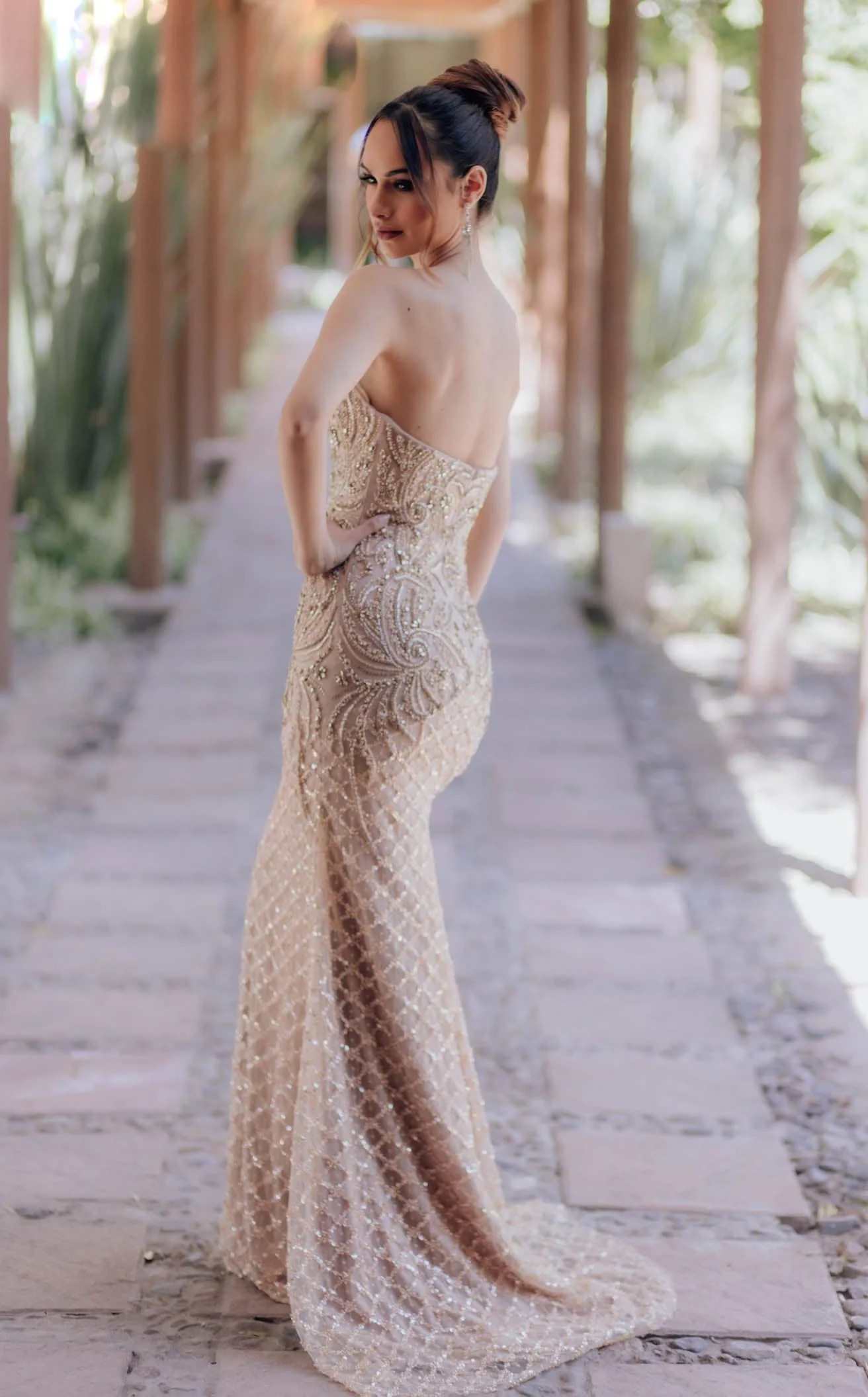 Terani 232GL1476 Dress - Image 4