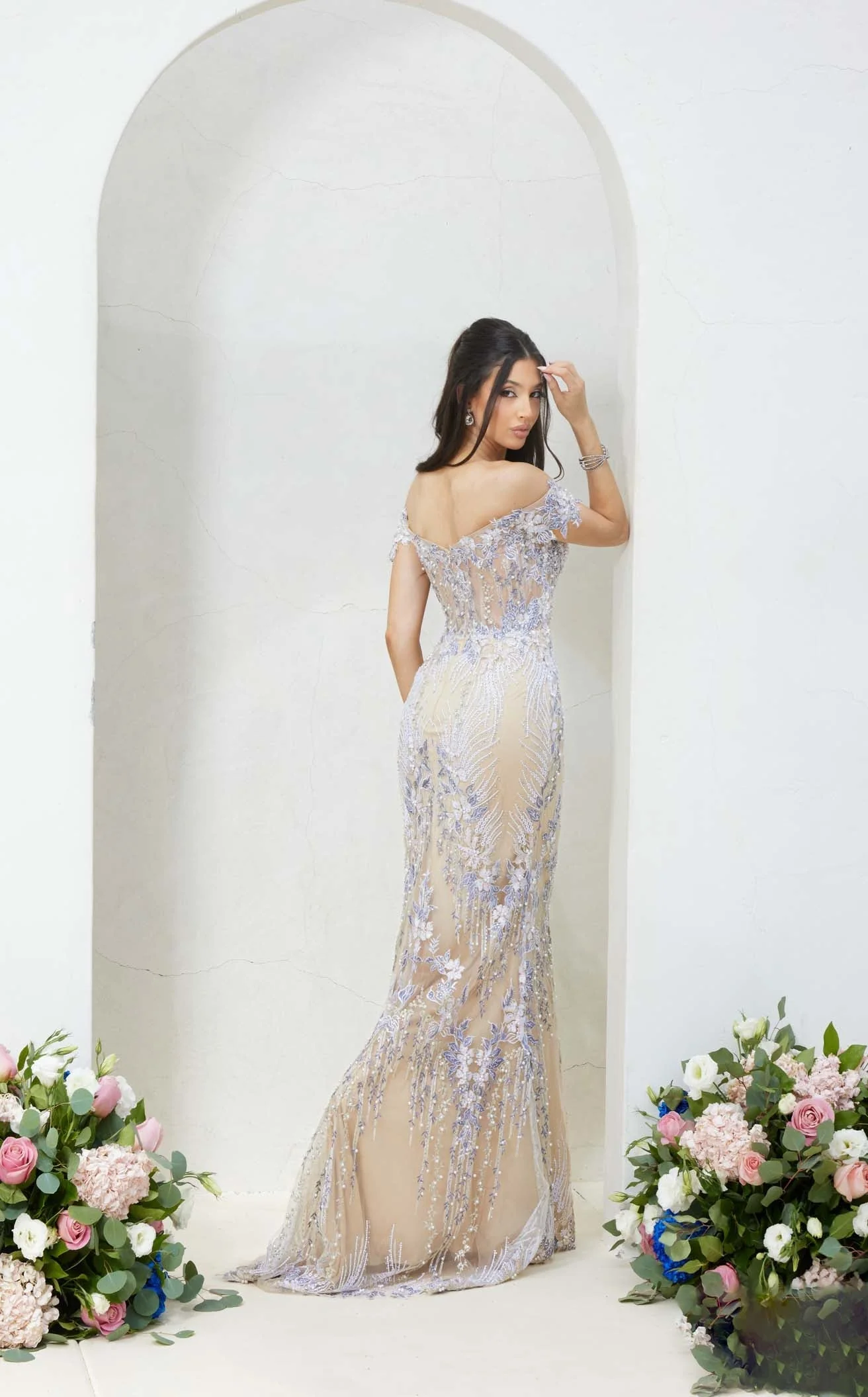Terani 232GL1493 Dress - Image 2