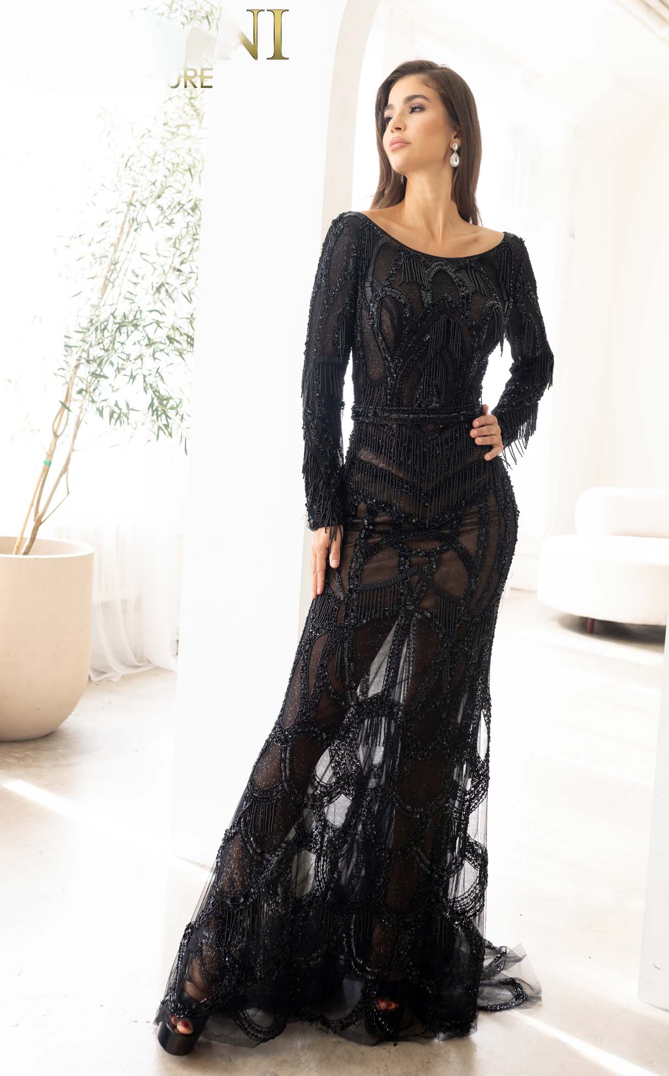 Terani 241GL2610 Dress - Image 2