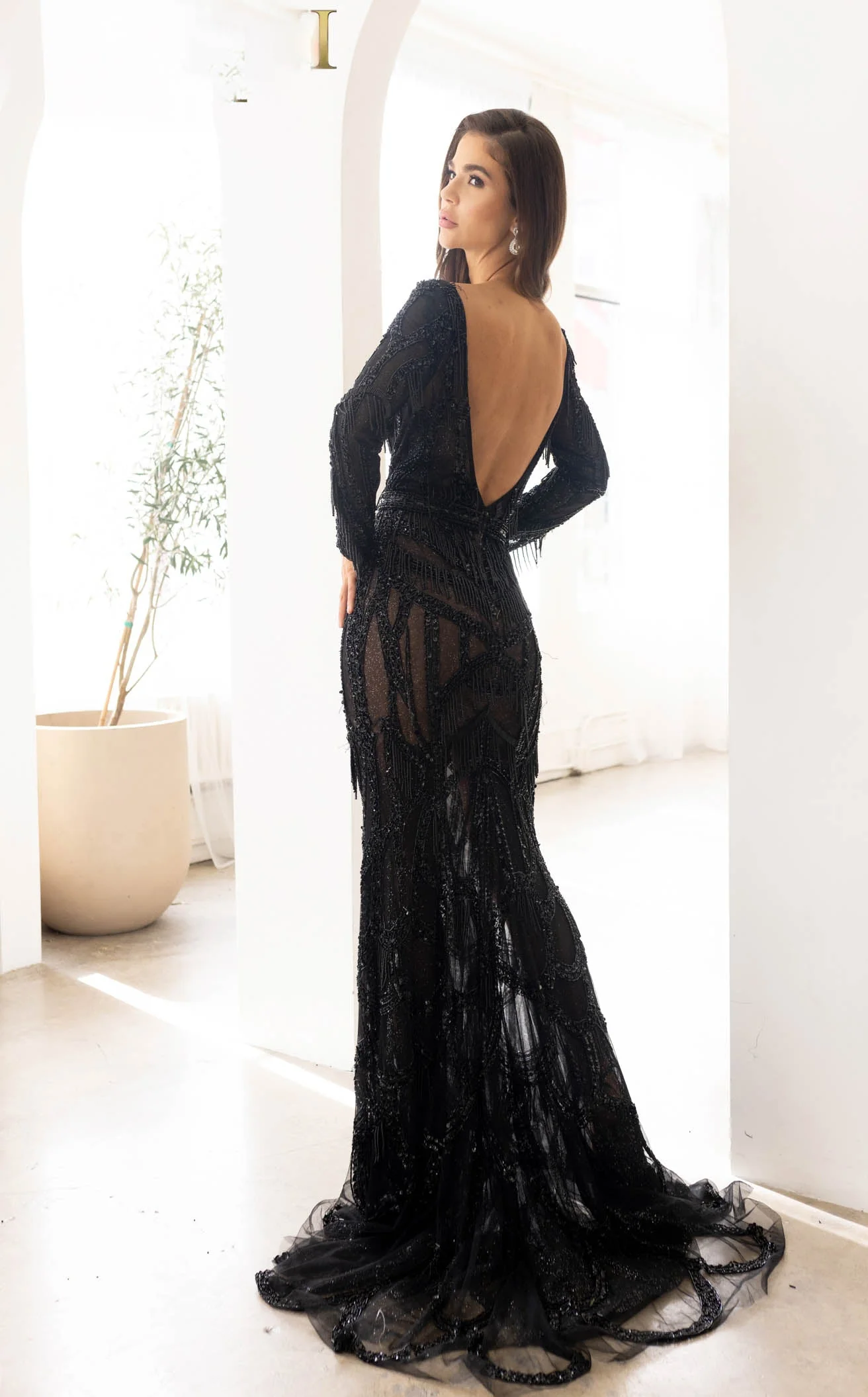 Terani 241GL2610 Dress - Image 3