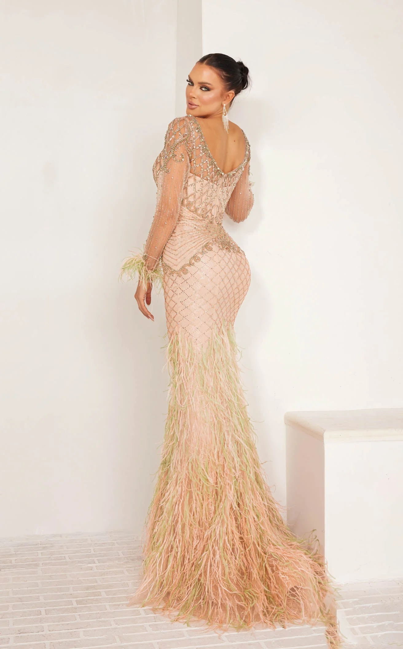 Terani 241GL2631 Dress - Image 4