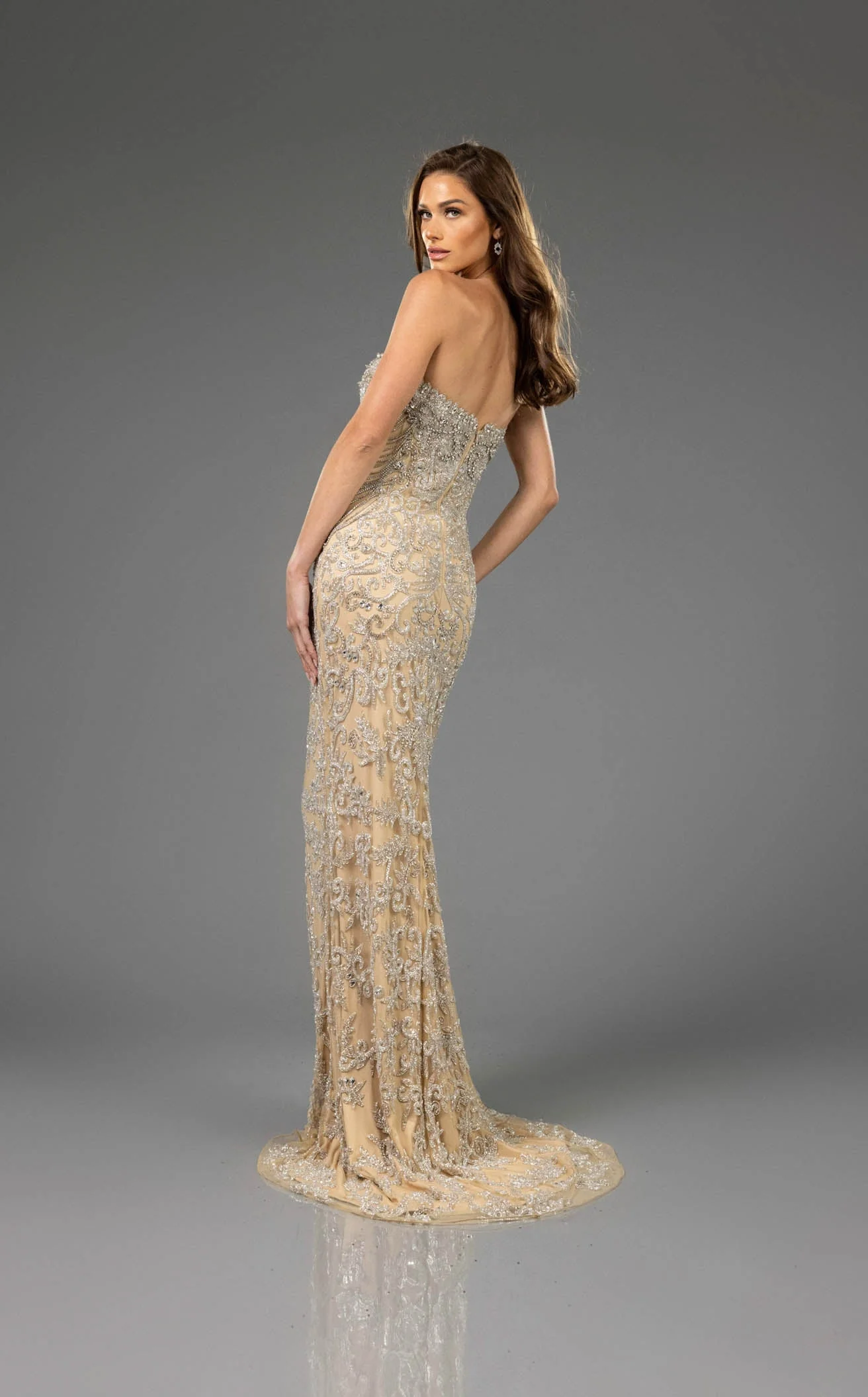 Terani 251GL4346CL Dress - Image 3