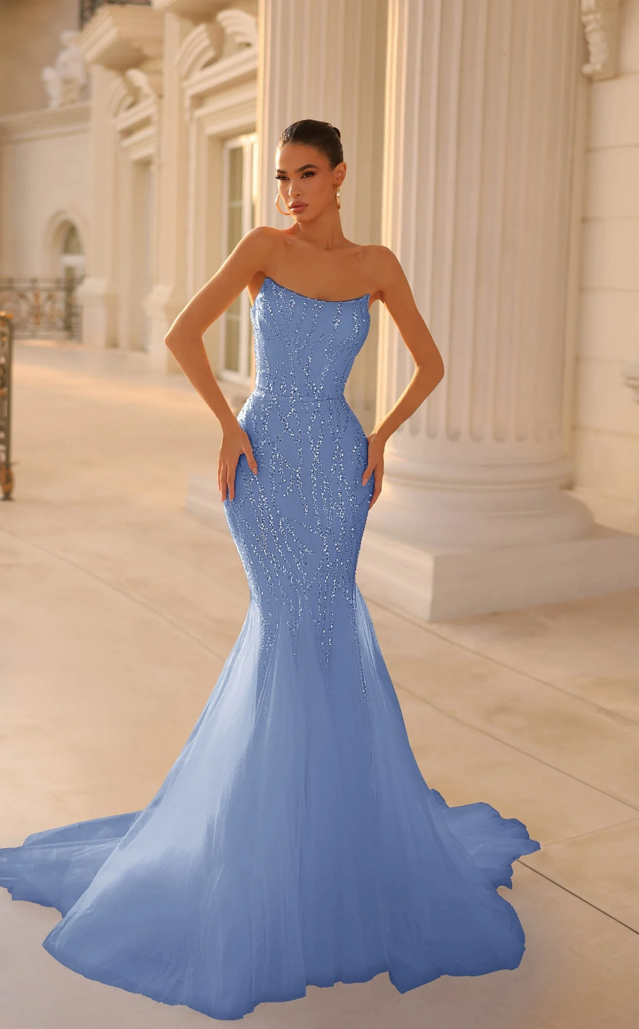 Tina Holly Couture TK807CL Dress - Image 3
